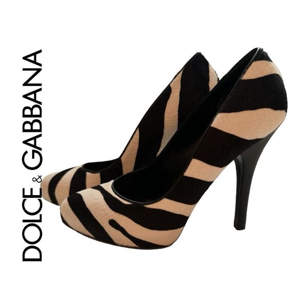 Dolce & Gabbana Platform calf hide pumps - Picture 1 of 7